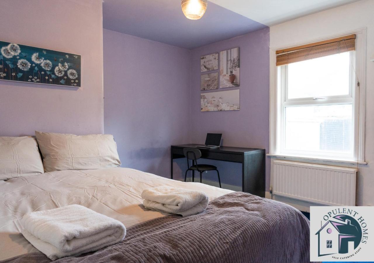 Villa Contractors Pad - 4 Bed Town House - Cent Reading - Free Parking Exterior foto
