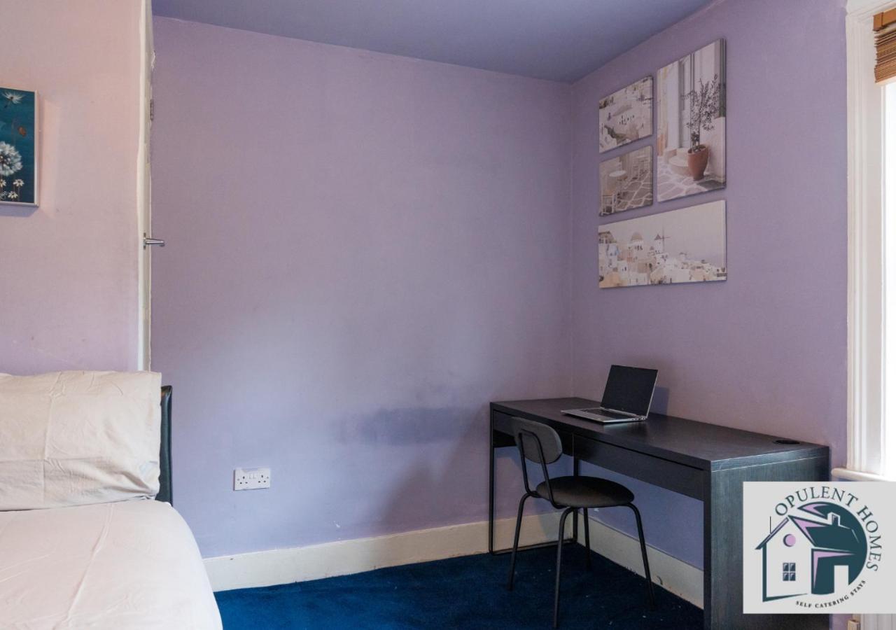 Villa Contractors Pad - 4 Bed Town House - Cent Reading - Free Parking Exterior foto